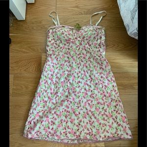 Built in bra minidress- sample sale GUC NYC